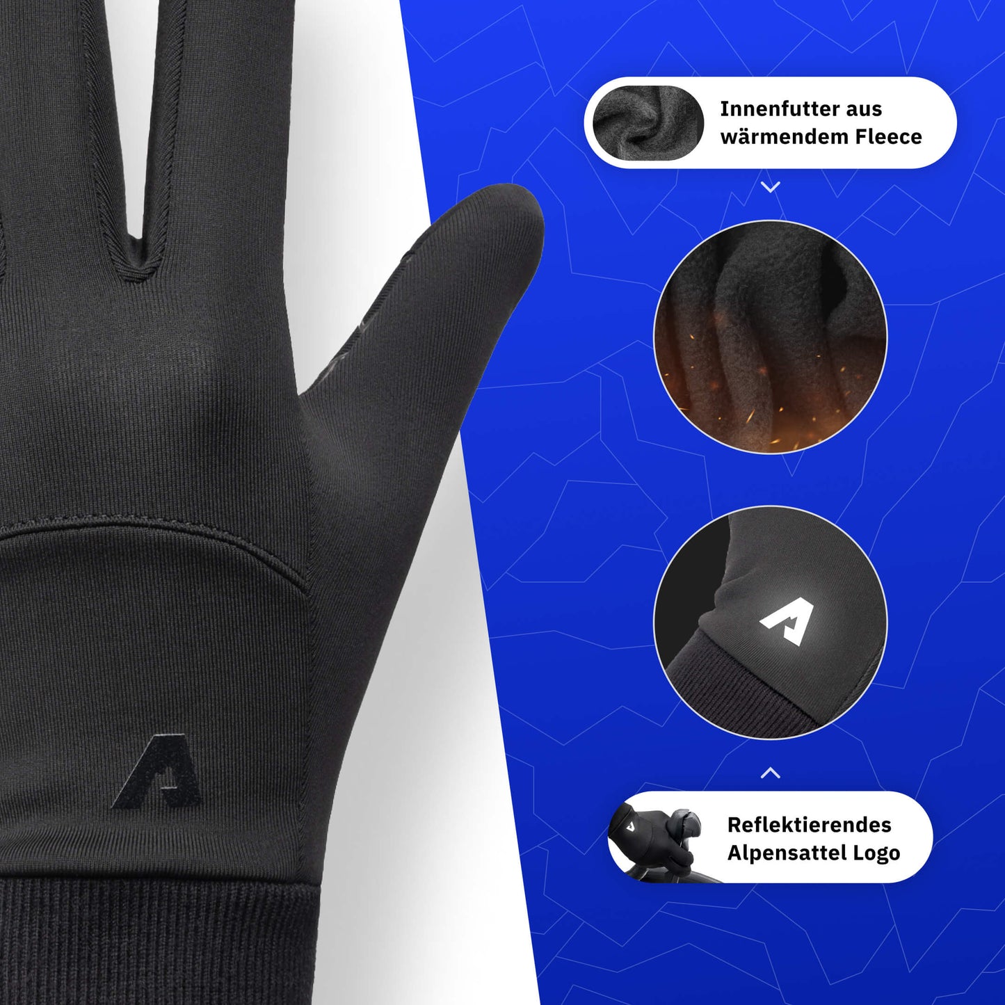 Thermo Handschuhe 2.0 + Schlauchschal