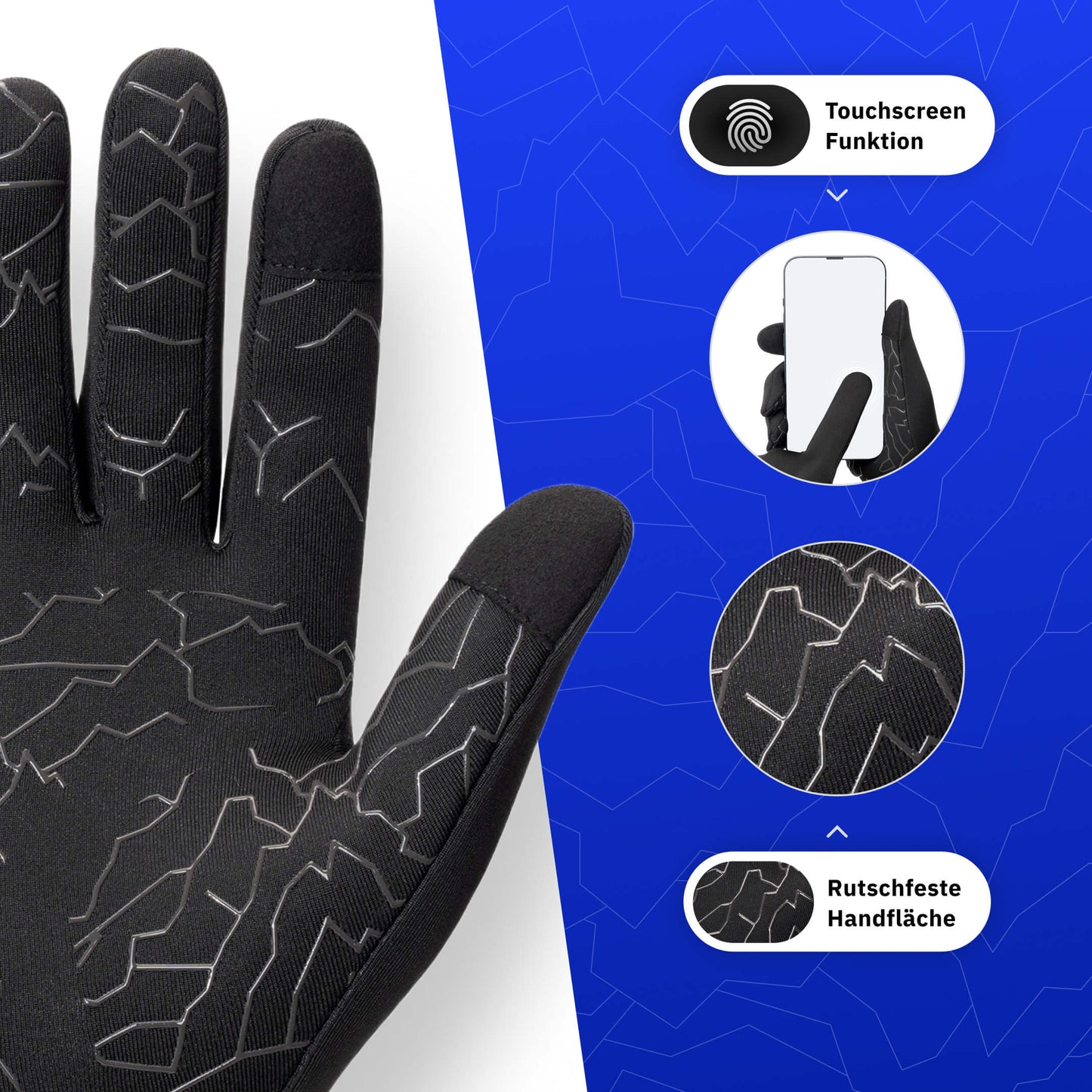 Thermo Handschuhe 2.0 + Schlauchschal