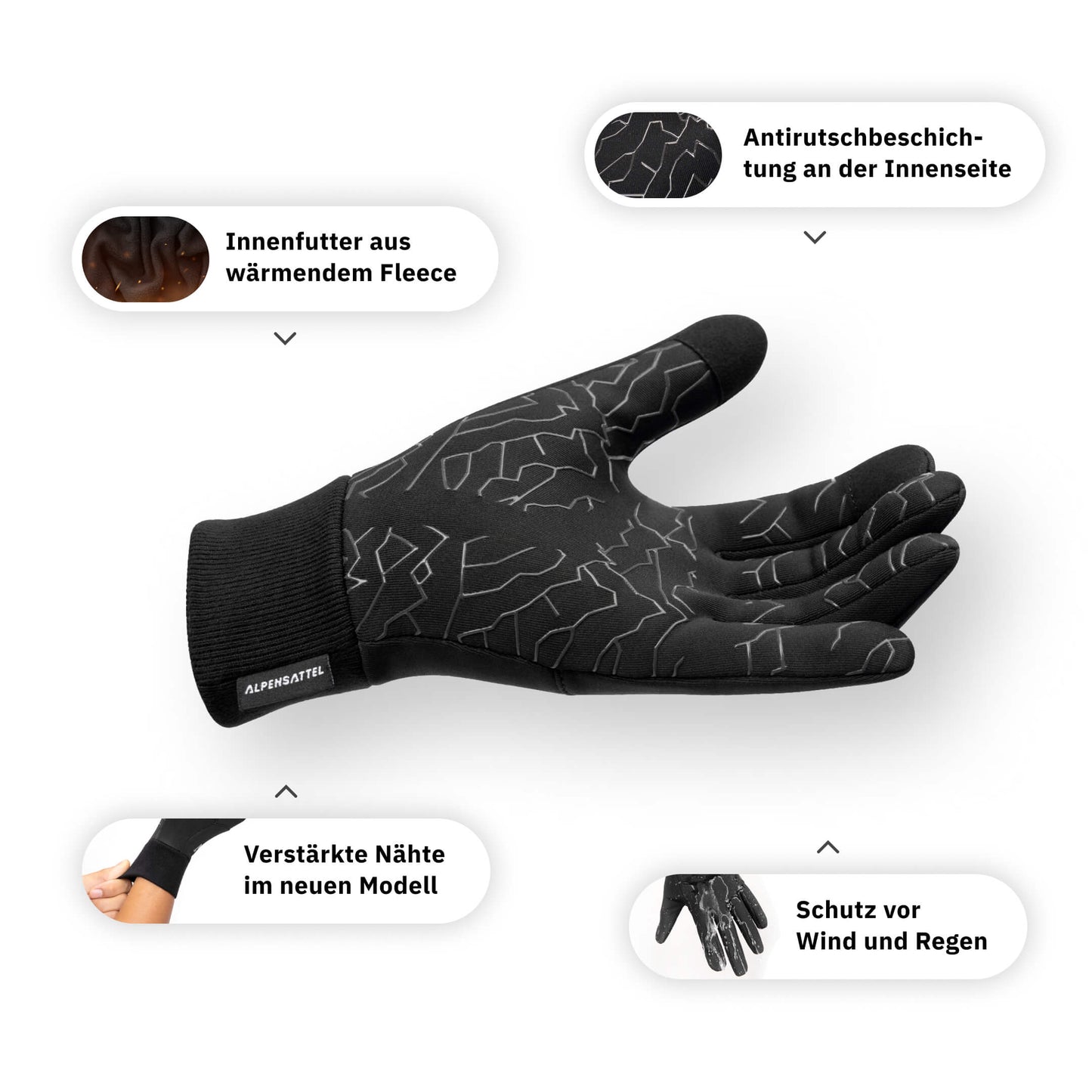 Thermo Handschuhe 2.0 + Schlauchschal