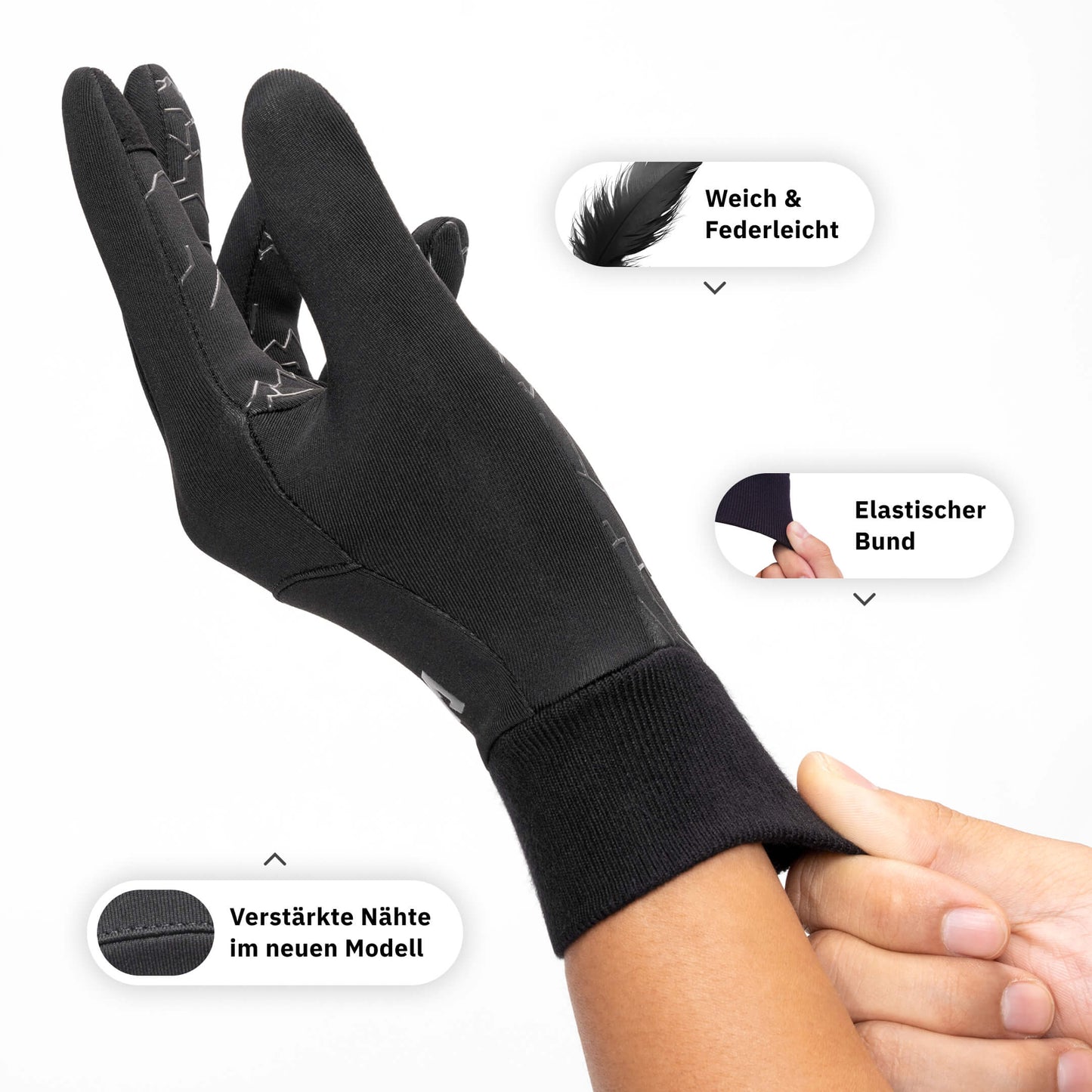 Thermo Handschuhe 2.0 + Schlauchschal