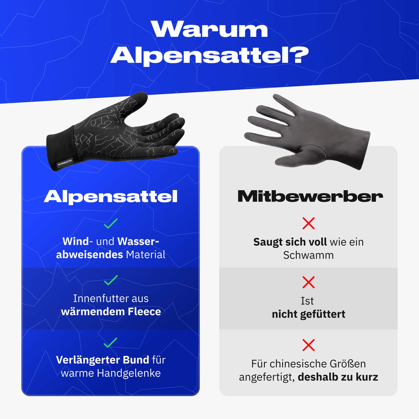 Thermo Handschuhe 2.0 + Schlauchschal